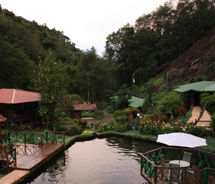 Trogon Lodge sits in the middle of a serene valley in San Gerardo de Dota. // © 2010 Deanna Ting s